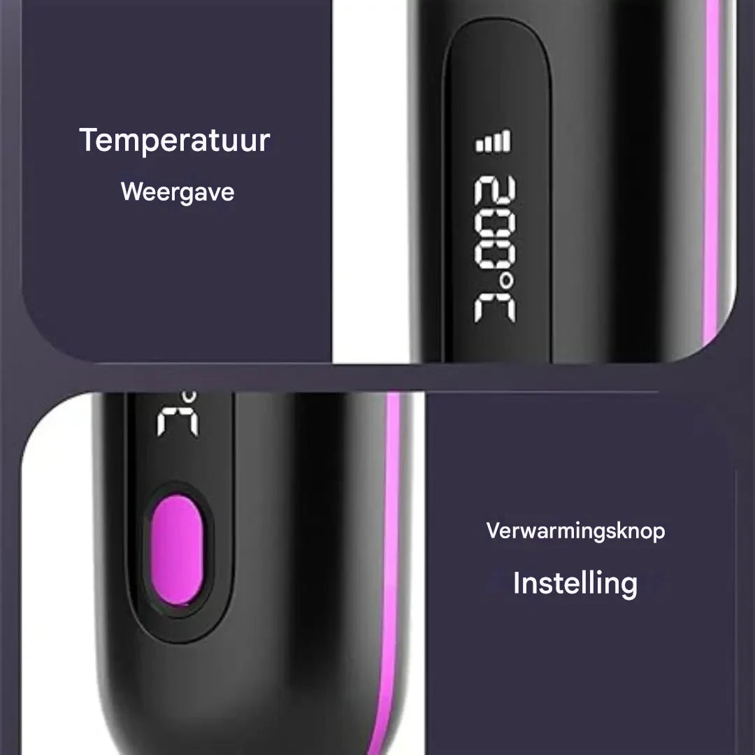 HairLift Pro™ | Zeg vaarwel tegen plat haar: de hele dag lift en glans zonder schade!