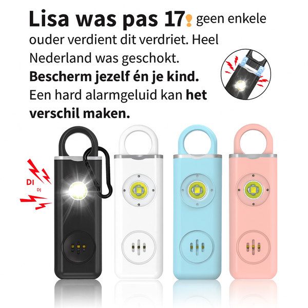 Veiligheidsalarm Sleutelhanger