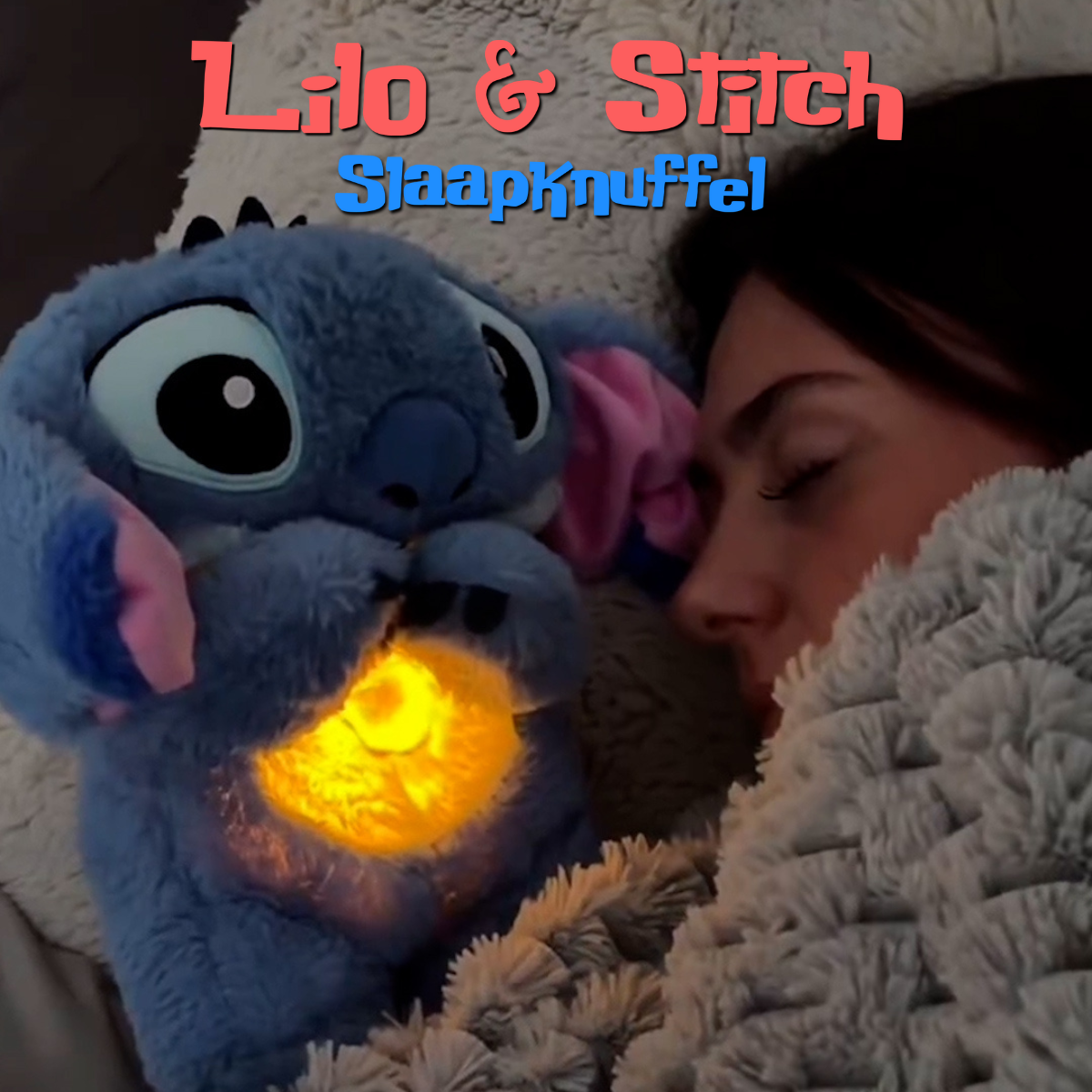 Nieuw Model 2025 Kalmerende knuffel Lilo & Stitch