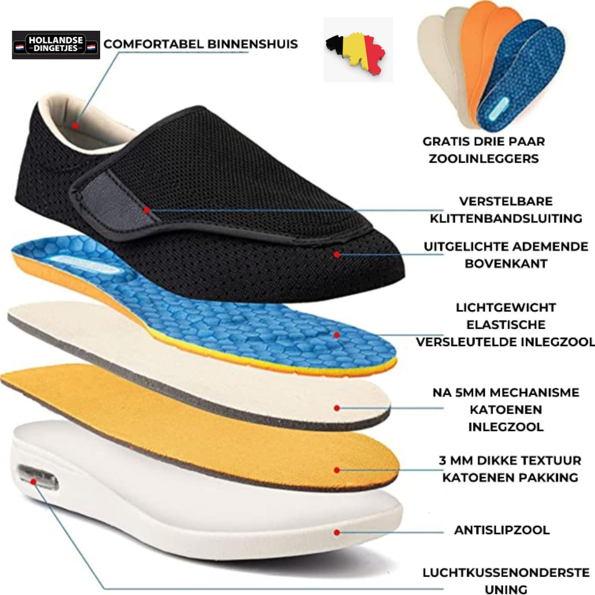 Stijlvolle, comfortabele en veelzijdige schoenen voor hem of voor haar!