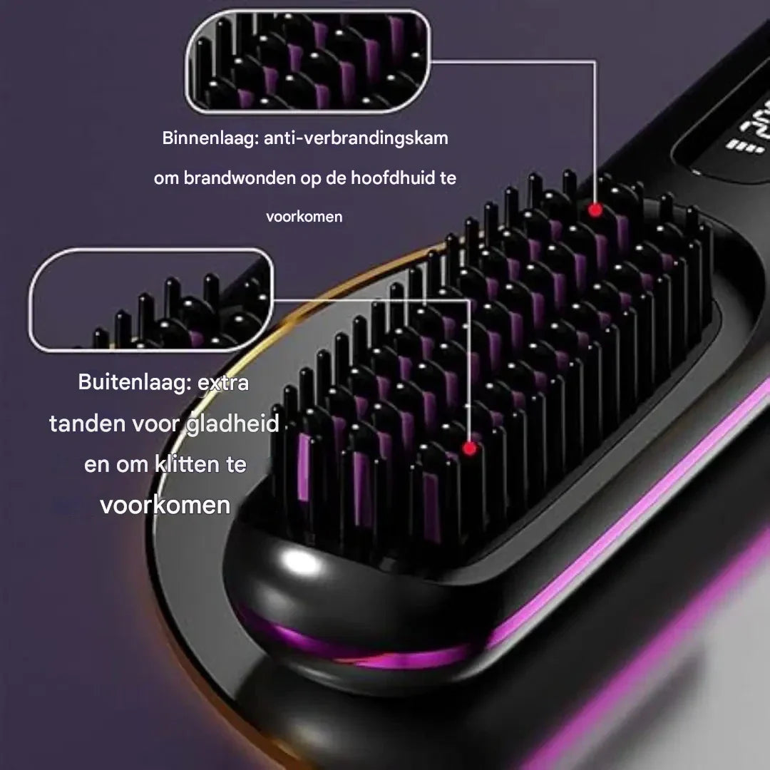 HairLift Pro™ | Zeg vaarwel tegen plat haar: de hele dag lift en glans zonder schade!