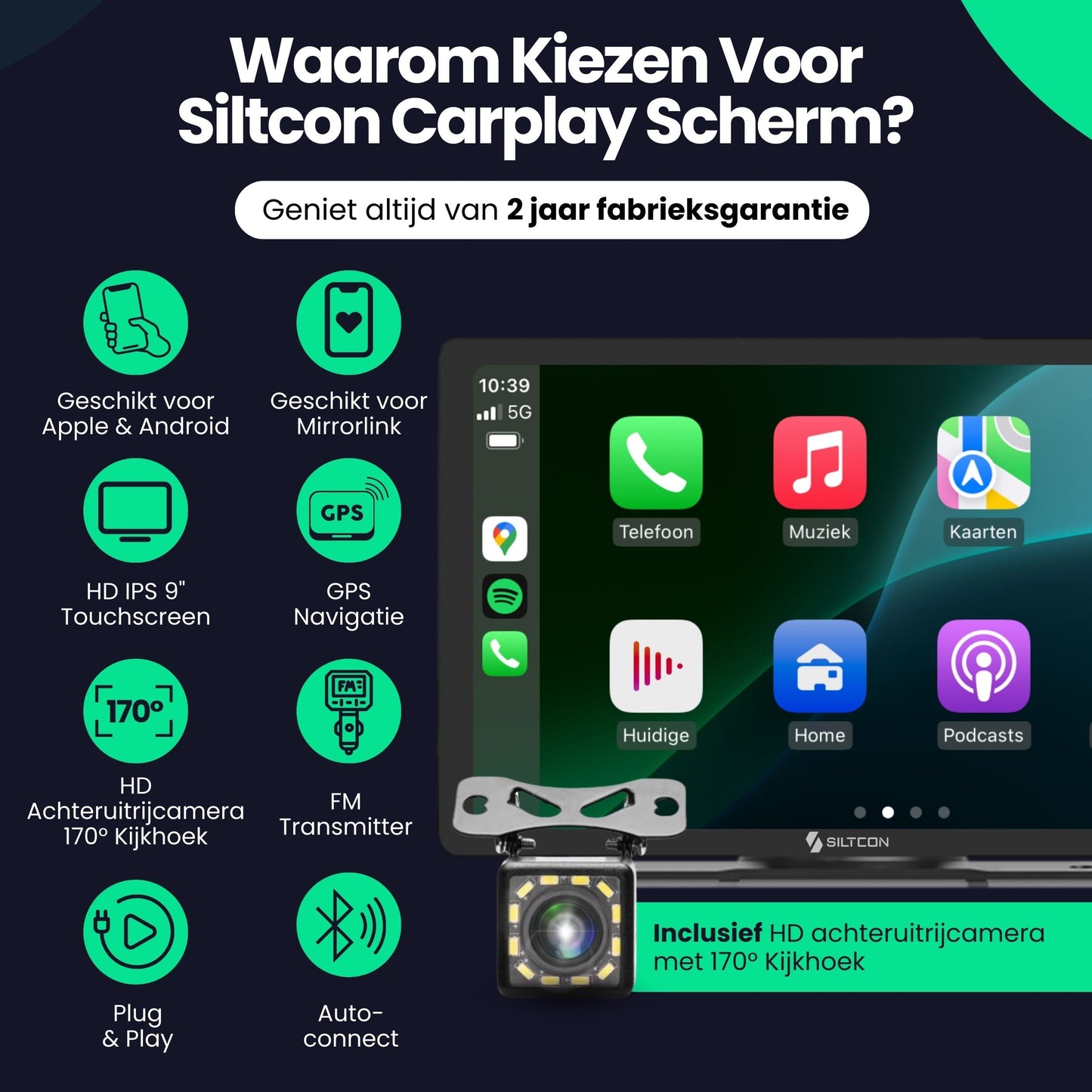 Carplay Scherm / Android Auto