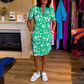 Sanne | Jurk met V-hals | Laat je stijl stralen