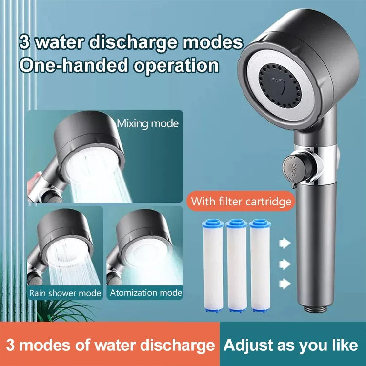 Kammay Shower – 4-in-1 Luxe Douchekop voor Huidverzorging en Ontspanning