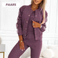 Vrouwen Driedelige Set: Broek, Vest & Topje