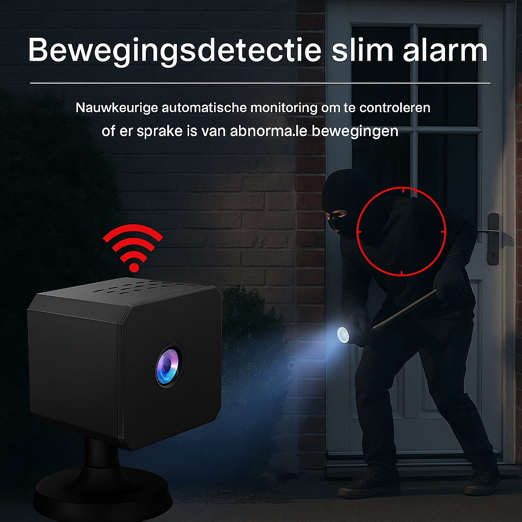 HollandCam™ | Altijd veilig – zonder wifi of stroom, direct live beeld!