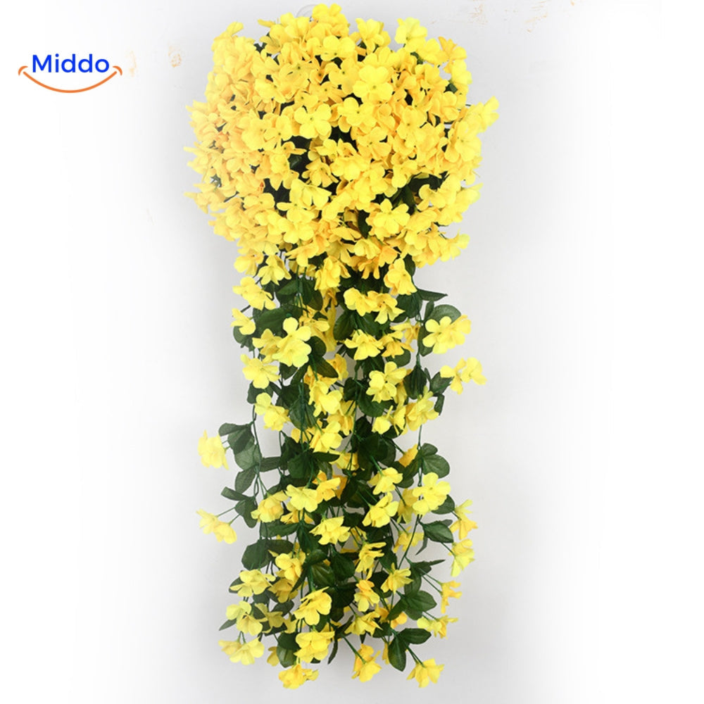 Charmante Orchideeën Cascade | Kunstbloemen voor Elke Gelegenheid en Elk Seizoen