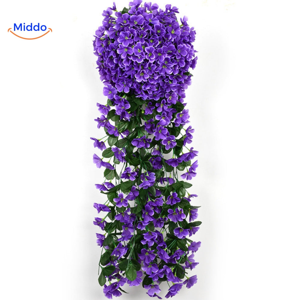 Charmante Orchideeën Cascade | Kunstbloemen voor Elke Gelegenheid en Elk Seizoen