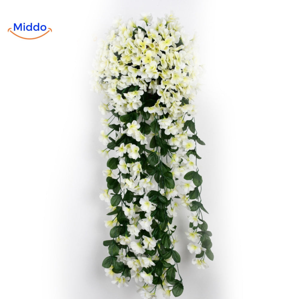 Charmante Orchideeën Cascade | Kunstbloemen voor Elke Gelegenheid en Elk Seizoen