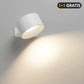 Draadloze Wandlamp – Oplaadbaar & 360° Draaibaar