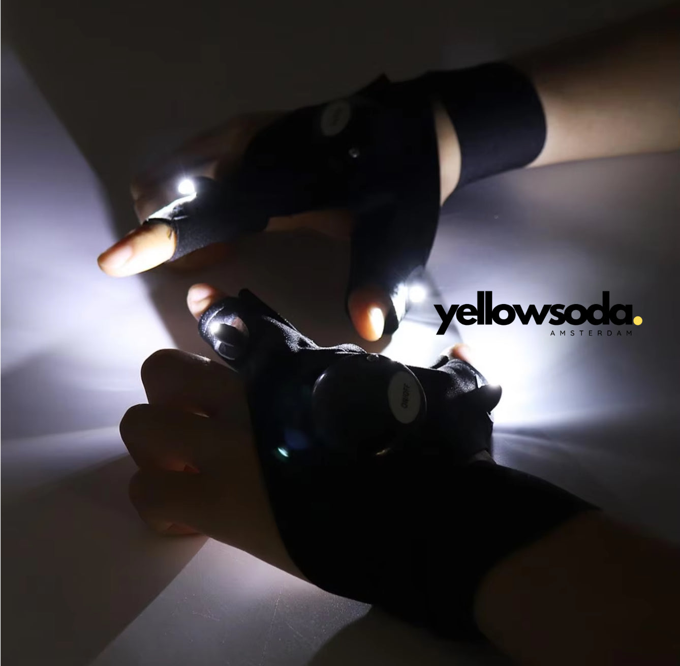 LumiHands Pro – Handsfree LED-handschoenen voor Klussen en buiten activiteiten
