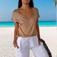 Stijlvol & Comfortabel V-Hals Shirt – Perfect voor Elke Dag