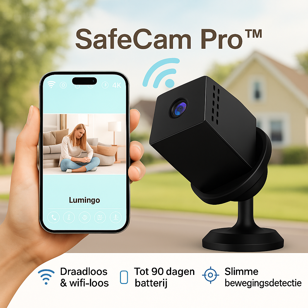 HollandCam™ | Altijd veilig – zonder wifi of stroom, direct live beeld!